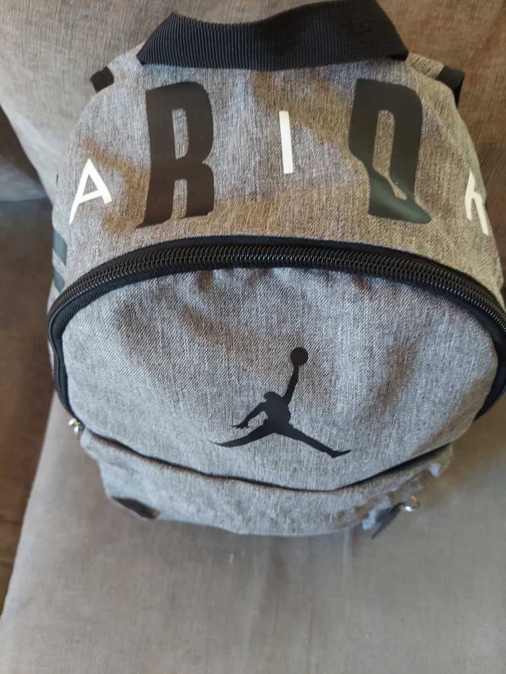 Jordan Grey Casual Backpack - Grey